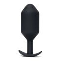 Plug analny - B-Vibe Snug Plug 7 Black