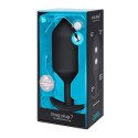 Plug analny - B-Vibe Snug Plug 7 Black