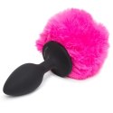 Plug analny - Happy Rabbit Bunny Tail Butt Plug Small