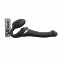 Wibrator strap-on - Strap-On-Me Multi Orgasm Black L