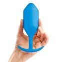 Plug analny - B-Vibe Snug Plug 5 Blue