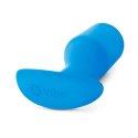 Plug analny - B-Vibe Snug Plug 5 Blue