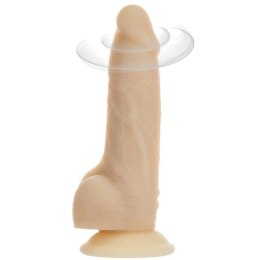 Wibrator - Naked Addiction Rotating & Vibrating Dong with Remote 18 cm Vanilla