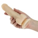 Wibrator - Naked Addiction Rotating & Vibrating Dong with Remote 18 cm Vanilla