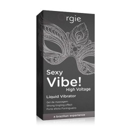 Żel stymulujący - Orgie Sexy Vibe! High Voltage Liquid Vibrator 15 ml