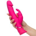 Wibrator - Happy Rabbit Realistic Dual Density Rabbit Vibrator Pink