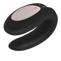 Wibrator dla par - Satisfyer Double Joy Black