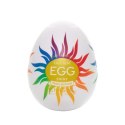 Zestaw sześciu masturbatorów - Tenga Egg Shiny Pride Edition