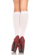 Nylon Knee Highs White