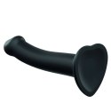 Dildo - Strap-On-Me Dual Density Bendable Dildo Black S