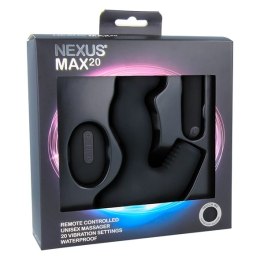 Plug analny wibrujący - Nexus Max 20 Black