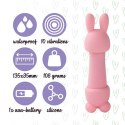 Wibrator - FeelzToys Mister Bunny with 2 Caps Pink