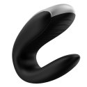 Wibrator dla par - Satisfyer Double Fun Black