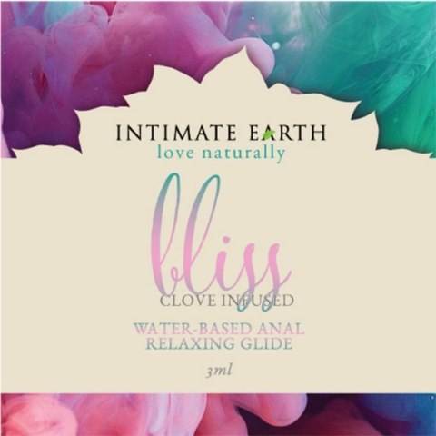 Wodny lubrykant analny (saszetka) - Intimate Earth Bliss Anal Relaxing Glide 3 ml