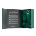 Zdalnie sterowany plug analny - B-Vibe Vibrating Jewel Plug M/L Emerald