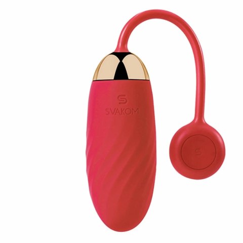 Jajeczko wibrujące - Svakom Ella Vibrating Egg Red