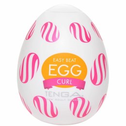 Japoński masturbator - Tenga Egg Wonder Curl 1szt