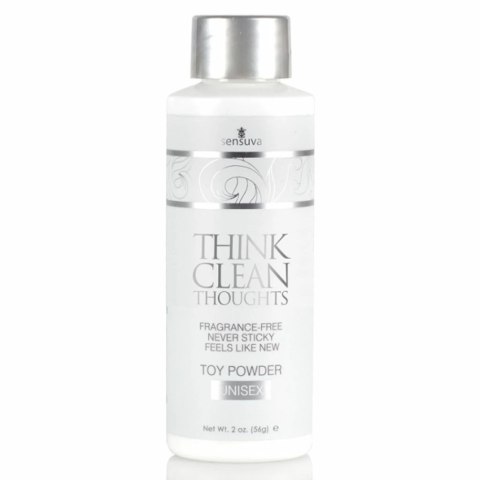 Puder do konserwacji - Sensuva Think Clean Thoughts Toy Powder 56g