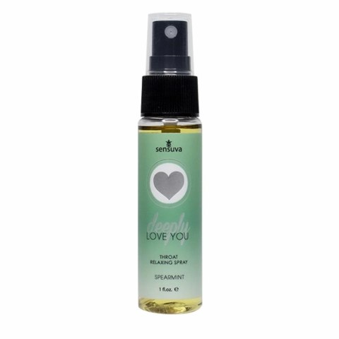 Spray rozluźniający gardło - Sensuva Deeply Love You Spearmint 30 ml