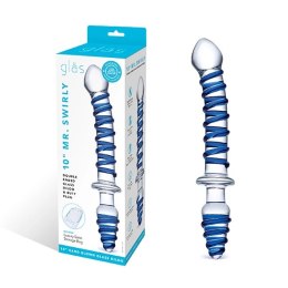 Szklane dildo - Glas Mr. Swirly Double Ended