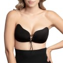 Biustonosz samonośny - Bye Bra Lace-It Bra Miseczka A Black