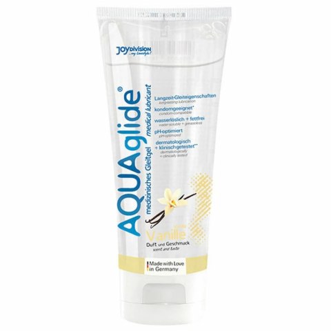 Lubrykant smakowy - Joydivision AQUAglide Lubricant Vanilla 100 ml