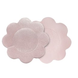 Osłonki materiałowe - Bye Bra Satin Nipple Covers M Nude 3 pary