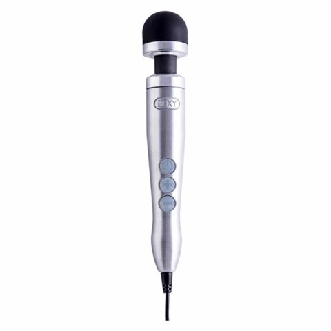 Masażer - Doxy Die Cast 3 Wand Massager Silver