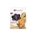 Stymulator - Butterfly Stimulator Strap-on Vibrator Black