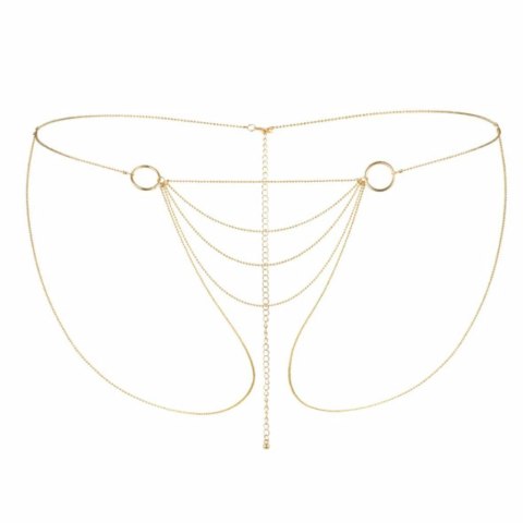 Łańcuszki jak bikini - Bijoux Indiscrets Magnifique Bikini Chain Gold