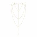 Łańcuszki na plecy i dekolt - Bijoux Indiscrets Magnifique Back & Cleavage Chain Gold