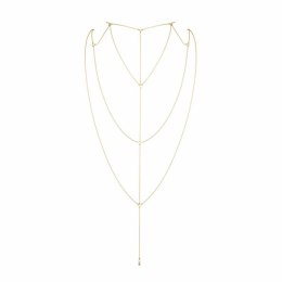 Łańcuszki na plecy i dekolt - Bijoux Indiscrets Magnifique Back & Cleavage Chain Gold