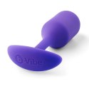 Plug analny - B-Vibe Snug Plug 2 Purple