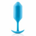 Plug analny - B-Vibe Snug Plug 3 Teal