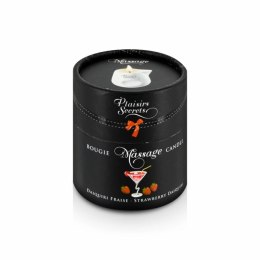 Świeca do masażu - Plaisirs Secrets Massage Candle Daiquiri Strawberry