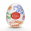 Japoński masturbator - Tenga Keith Haring Egg Street 1szt