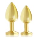 Zestaw plugów analnych - Rianne S Booty Plug Luxury Set 2x Gold