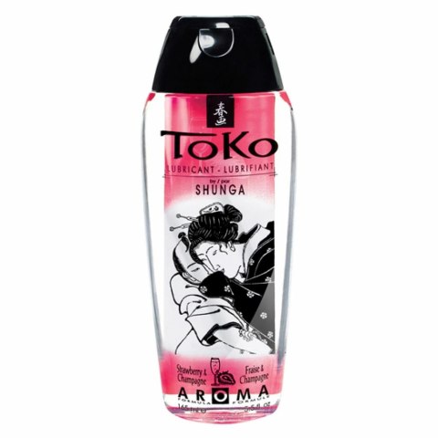 Lubrykant - Shunga Toko Strawberry & Champagne 165 ml