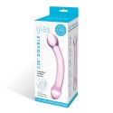 Szklane dildo - Glas Double Trouble Purple