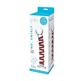 Szklane dildo - Glas Mr. Swirly