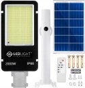 LAMPA ULICZNA SOLARNA 1200 LED PANEL UCHWYT PILOT PREMIUM IP66 2000W Hurtomax