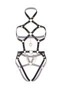 Heart Ring Harness Teddy Black