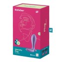 Fioletowy korek analny aplikacja USB Satisfyer