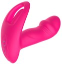 Flicking wearable vibrator