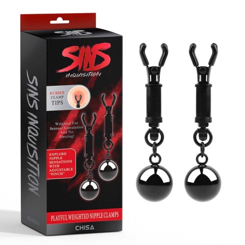 Playful Weighted Nipple Clamps