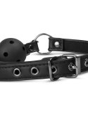 Knebel-Open Ball Gag With Nipple Clamps