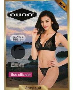 Ouno-Sexy Lingerie Set 2 parts-L/XL-White