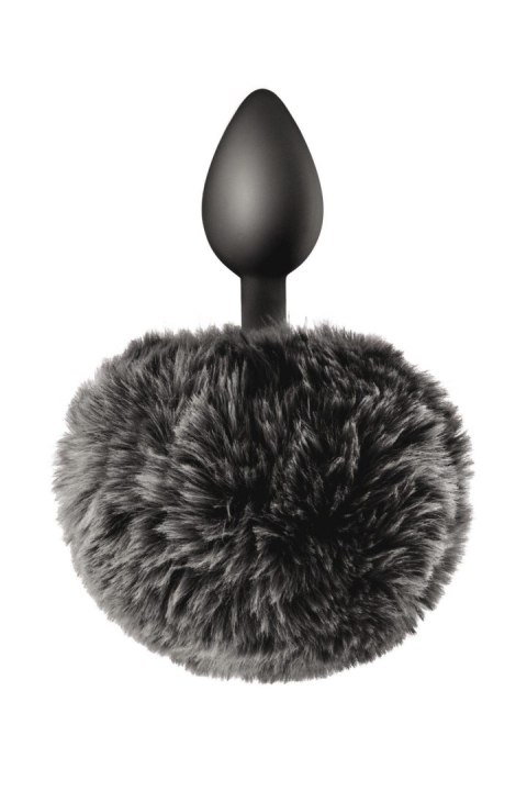 BLACK POMPOM ANAL PLUG