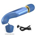 PRETTY LOVE - Colorful Massager Blue, 7 vibration functions 5 levels of speed control