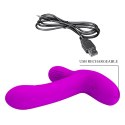 PRETTY LOVE - Geri Purple, 12 vibration functions 3 licking settings Wireless remote control